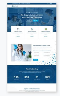 medical website example